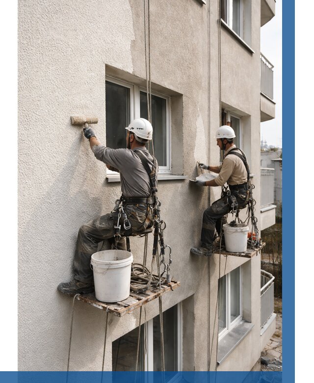 Нанесение короеда на фасад в Нефтеюганске от 458 р. | ВЫСОТНИК-Нфт