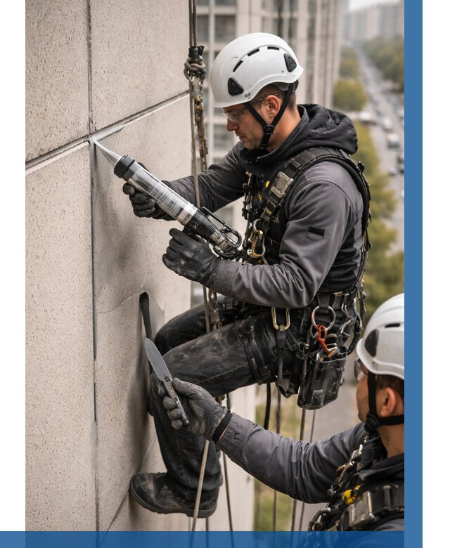 Первичная герметизация швов в Нефтеюганске от 610 р. | ВЫСОТНИК-Нфт