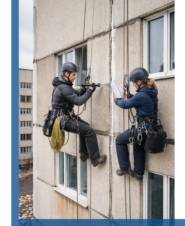 Герметизация межпанельных швов тёплым швом в Нефтеюганске