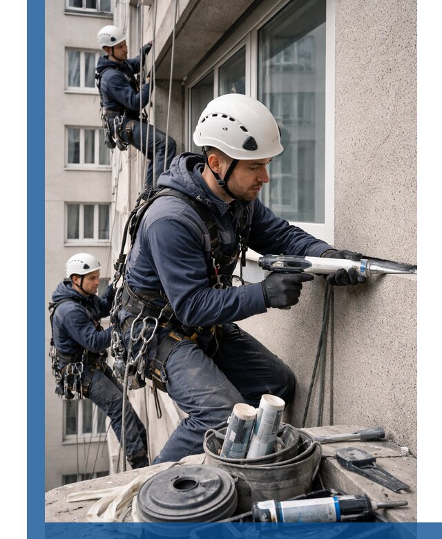 Герметизация швов лоджии в Нефтеюганске профессионально и надежно