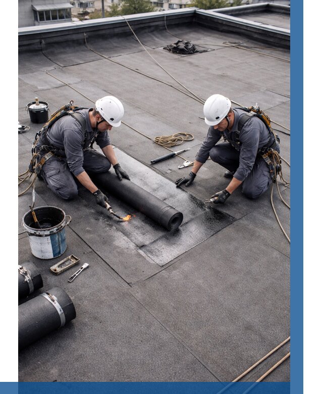 Ремонт мягкой кровли под ключ в Нефтеюганске от 712 р. | ВЫСОТНИК-Нфт