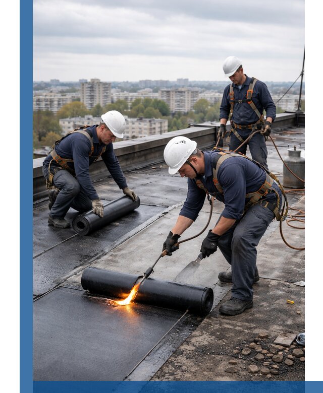 Ремонт наплавляемой кровли в Нефтеюганске качественно и надежно