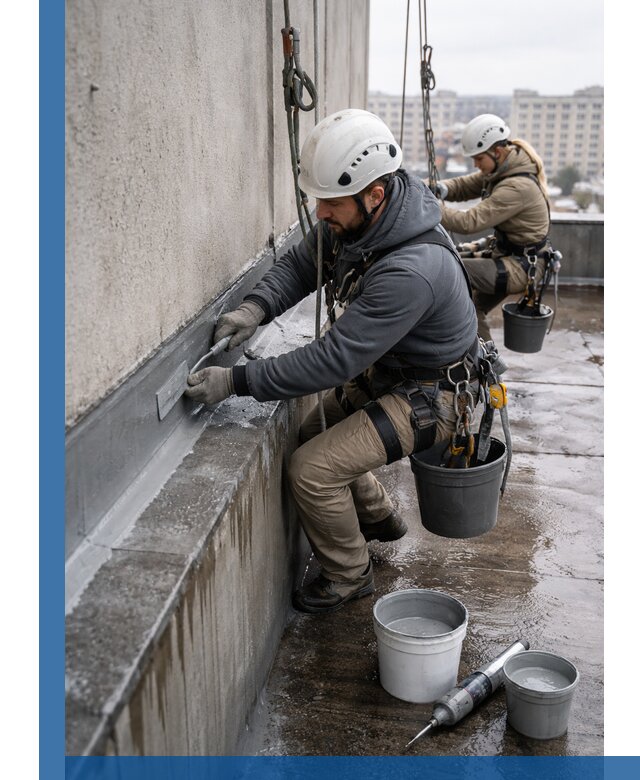 Гидроизоляция примыканий кровли в Нефтеюганске, гарантия надежности