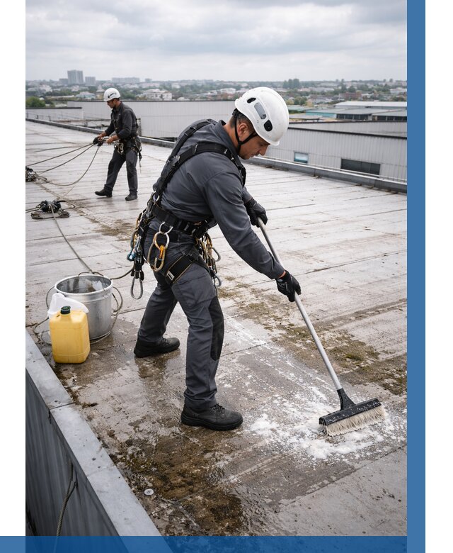 Очистка крыши по графику в Нефтеюганске от 7626 р. | ВЫСОТНИК-Нфт