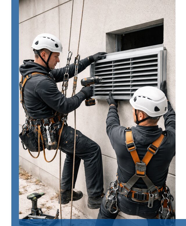 Монтаж вентиляционных решеток в Нефтеюганске профессиональный сервис