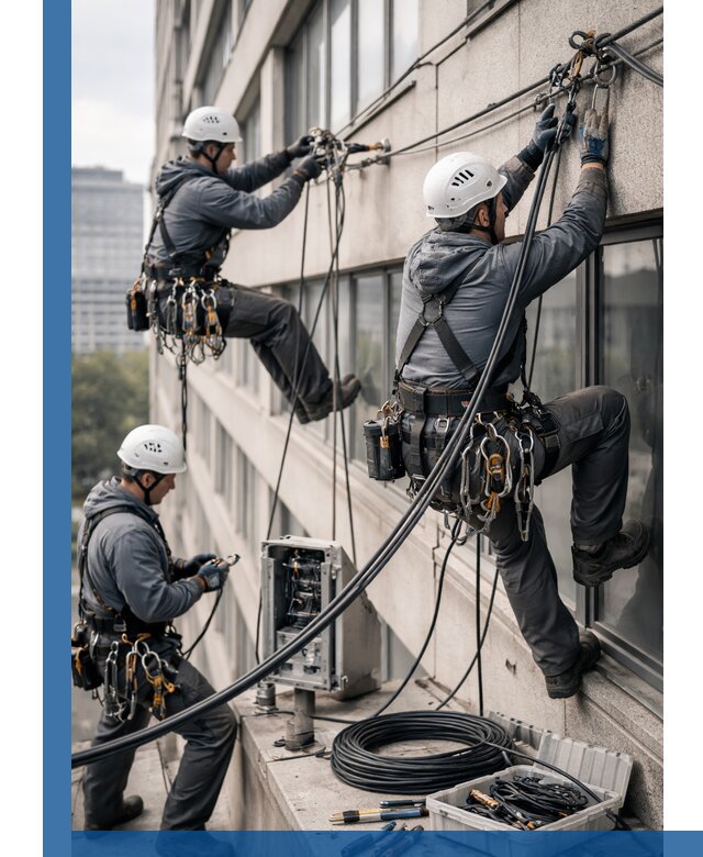 Прокладка оптоволоконного кабеля в Нефтеюганске под ключ с тестированием