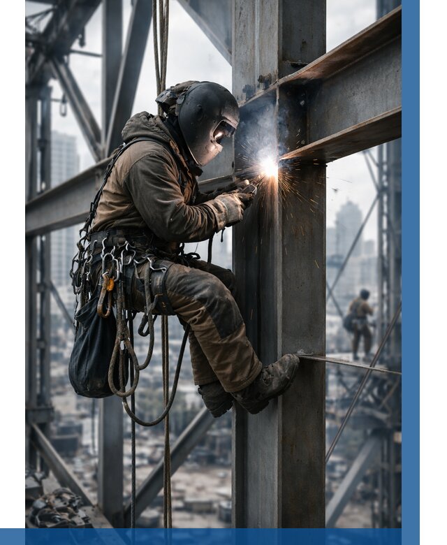 Высотные сварочные работы в Нефтеюганске от 3559 р. | ВЫСОТНИК-Нфт