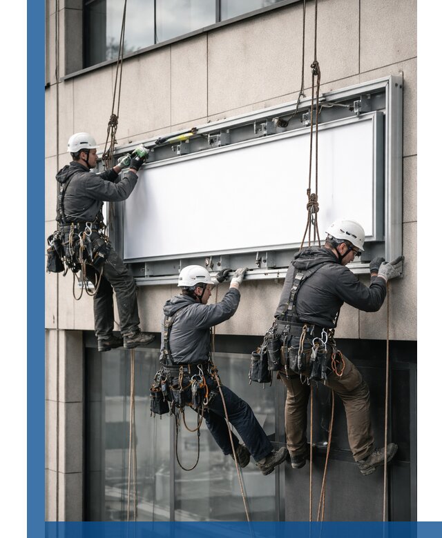 Профессиональный монтаж светового короба под ключ в Нефтеюганске