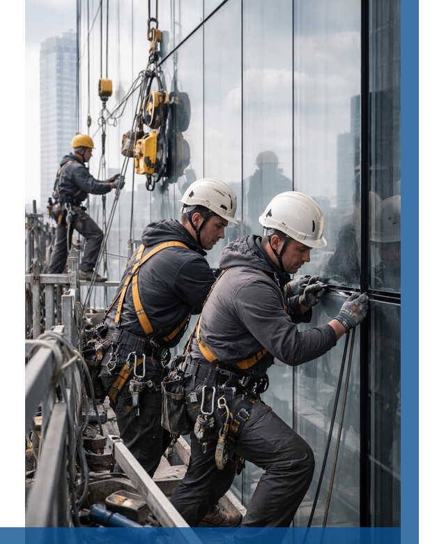 Структурное остекление фасадов в Нефтеюганске от 9660 р. | ВЫСОТНИК-Нфт