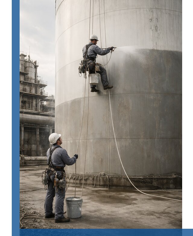 Покраска стальных резервуаров и емкостей в Нефтеюганске профессионально