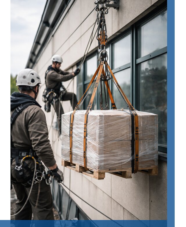 Подъем груза на высоту в Нефтеюганске от 3050 р. | ВЫСОТНИК-Нфт