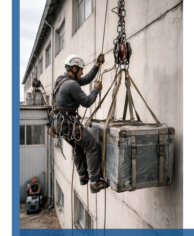 Подъем грузов на высоту в Нефтеюганске для промышленных объектов