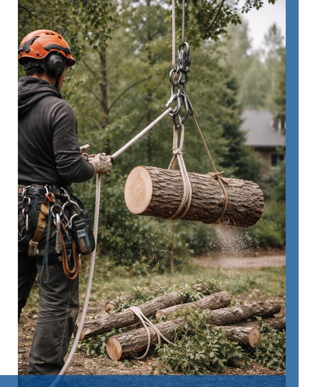 Валка деревьев частями в Нефтеюганске от 7626 р. | ВЫСОТНИК-Нфт