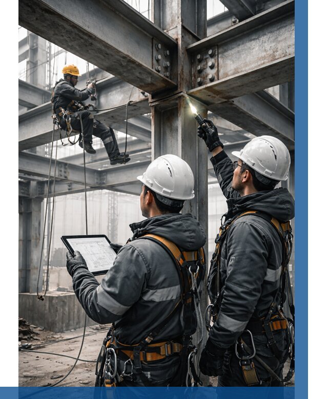 Обследование металлоконструкций в Нефтеюганске от 5592 р. | ВЫСОТНИК-Нфт