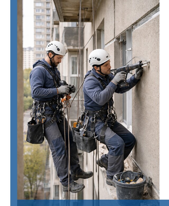 Промышленные альпинисты высотные работы и монтаж в Нефтеюганске